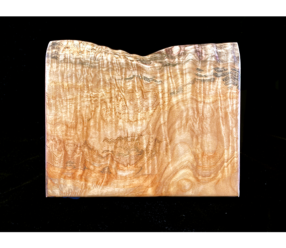 Splated Maple Live Edge Cutting Board - Bill Koss